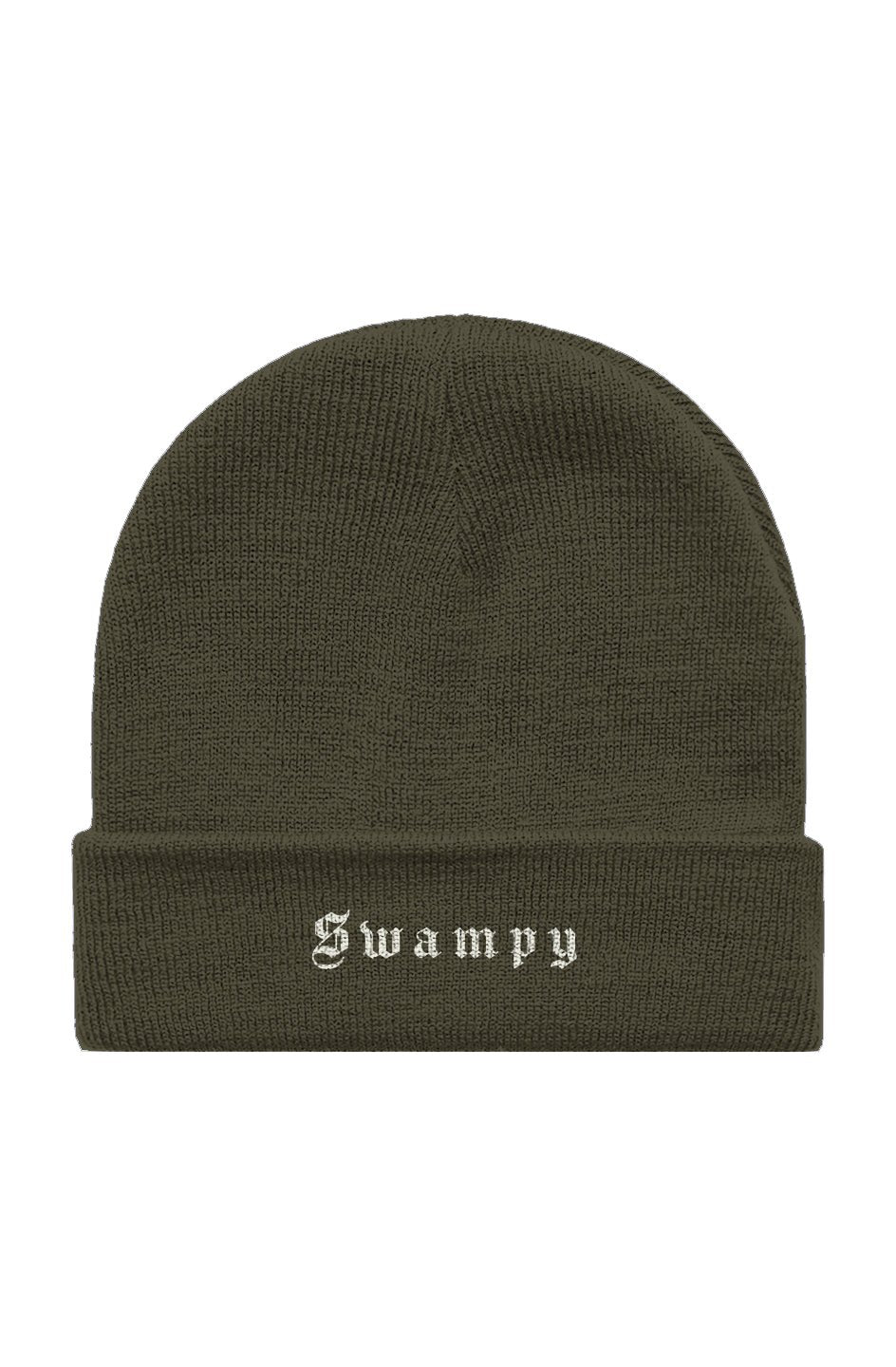 Cuff Beanie - Army - Swampy Couture - beanie