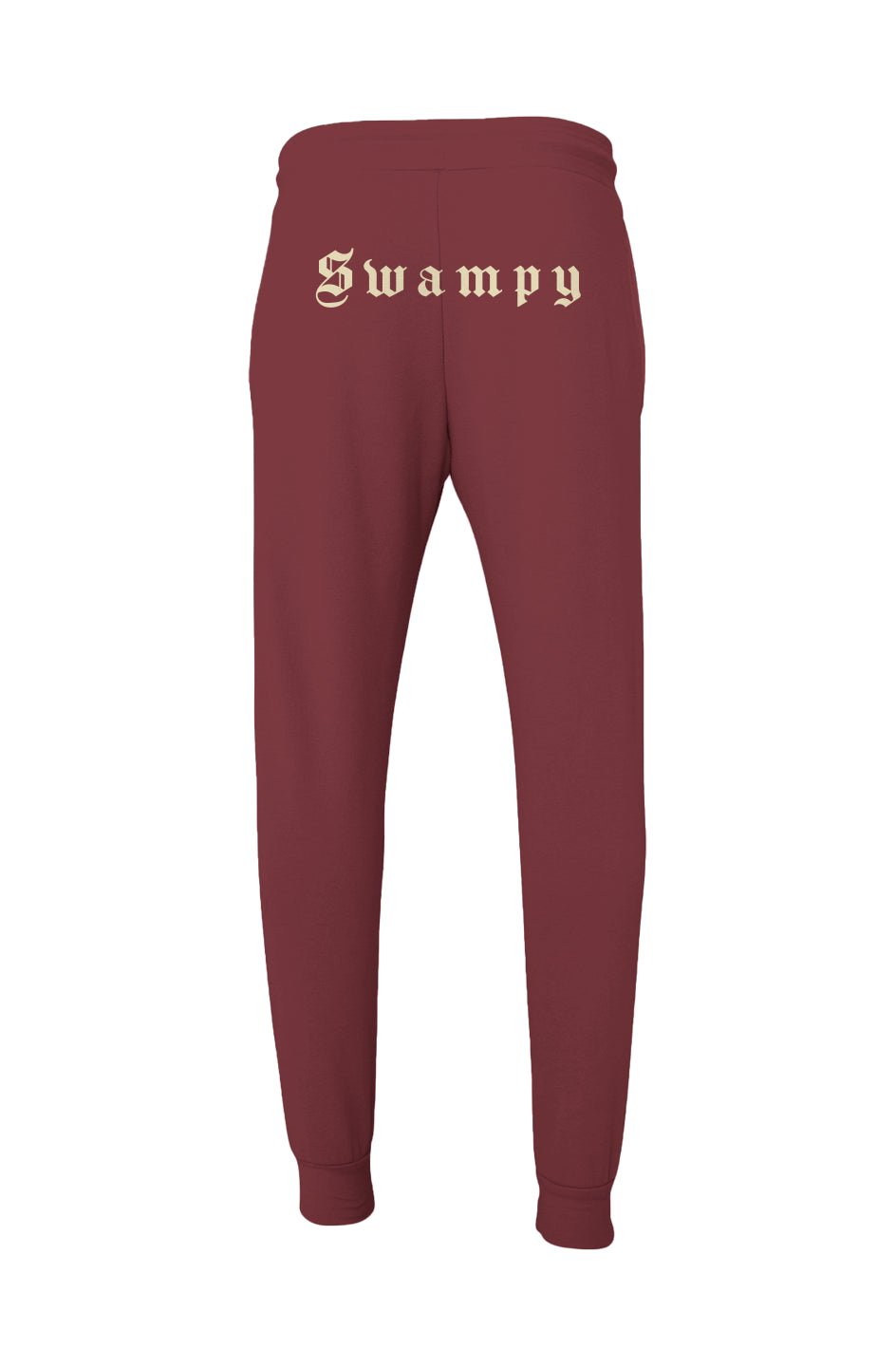 Unisex Premium Joggers - Maroon - Swampy Couture - pants