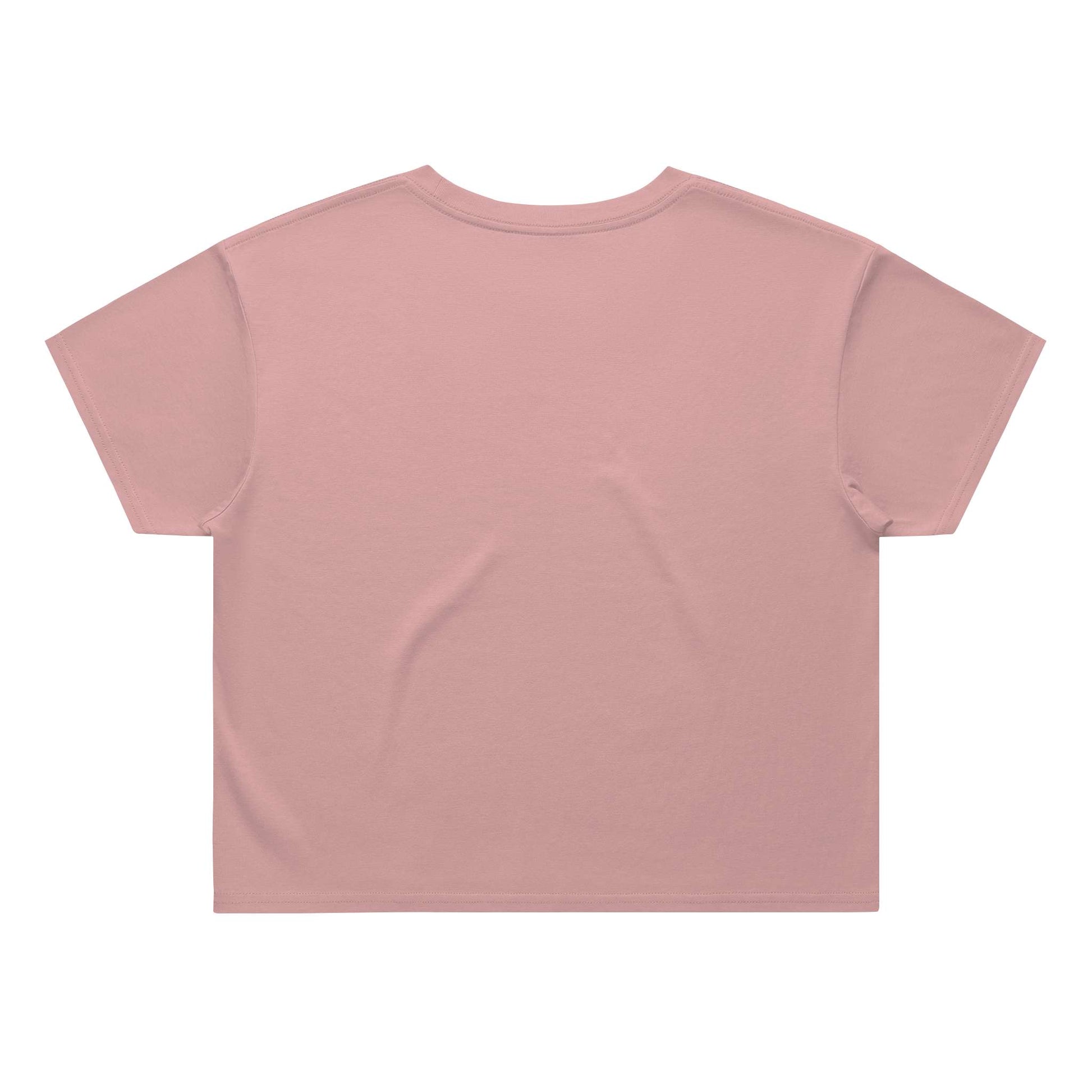 Cali Crop Top - Desert Pink - Swampy Couture - tshirt