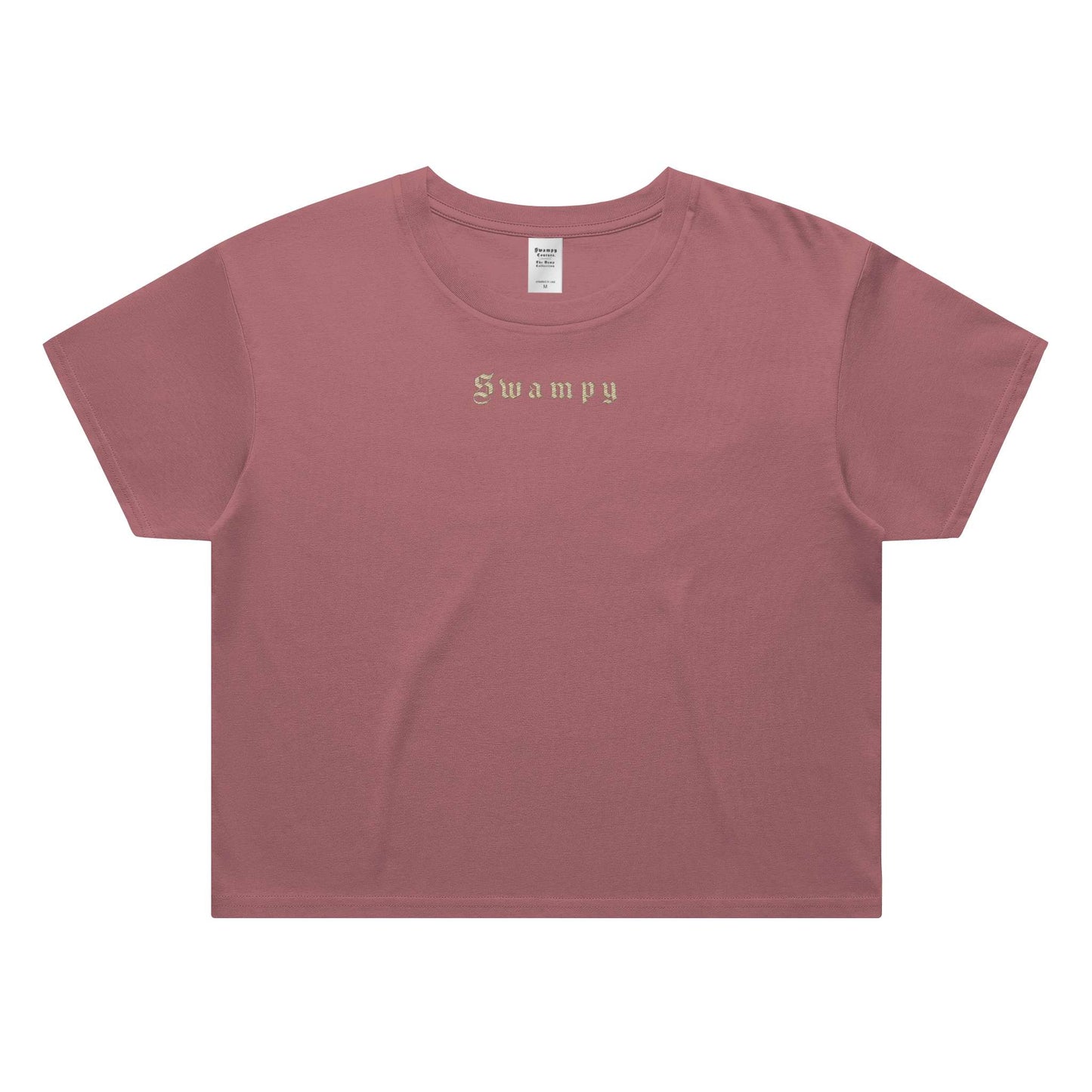 Cali Crop Top - Smoked Paprika - Swampy Couture - tshirt