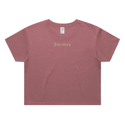 Cali Crop Top - Smoked Paprika - Swampy Couture - tshirt