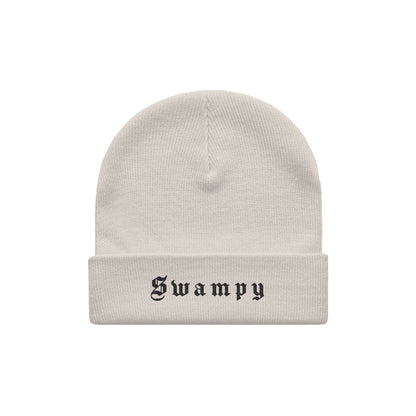 Cuff Beanie - Ecru - Swampy Couture - beanie