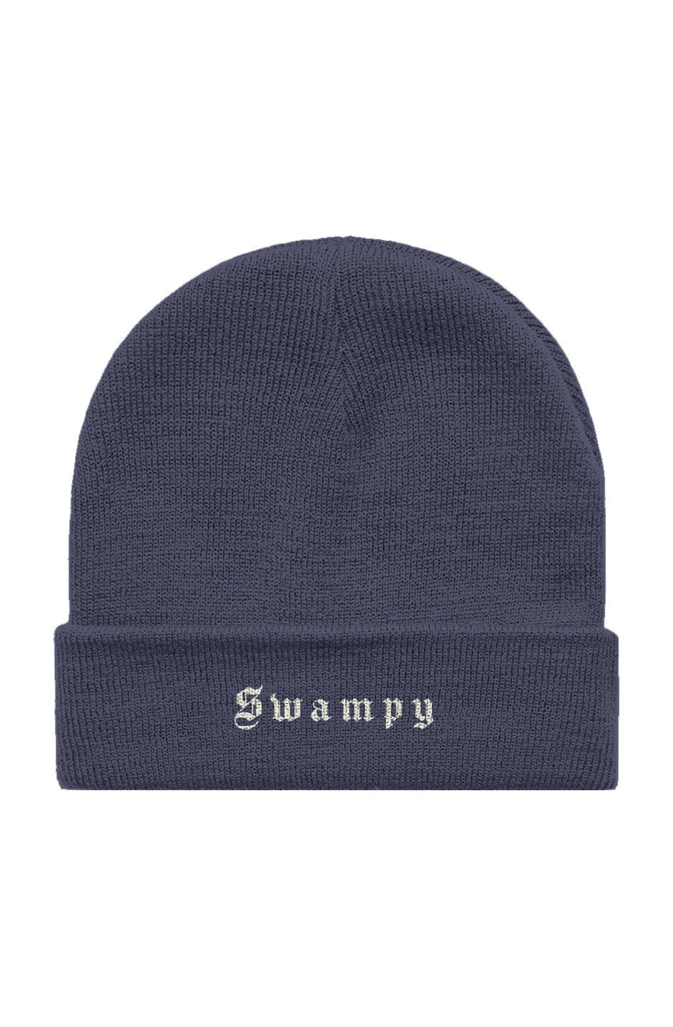 Cuff Beanie - Petrol Blue - Swampy Couture - beanie