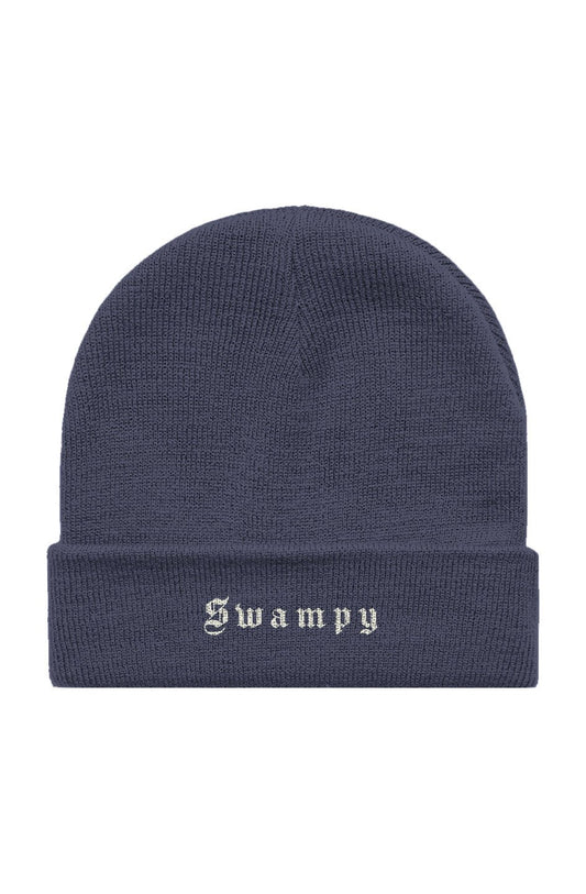 Cuff Beanie - Petrol Blue - Swampy Couture - beanie