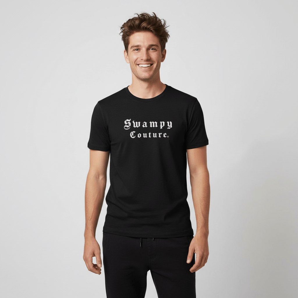 Essential Tee - Black - Swampy Couture - tshirts