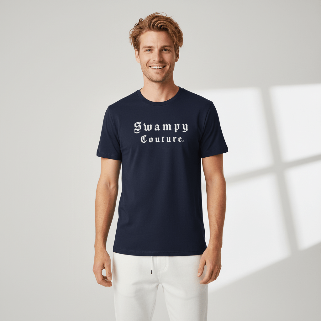 Essential Tee - Navy - Swampy Couture - tshirts