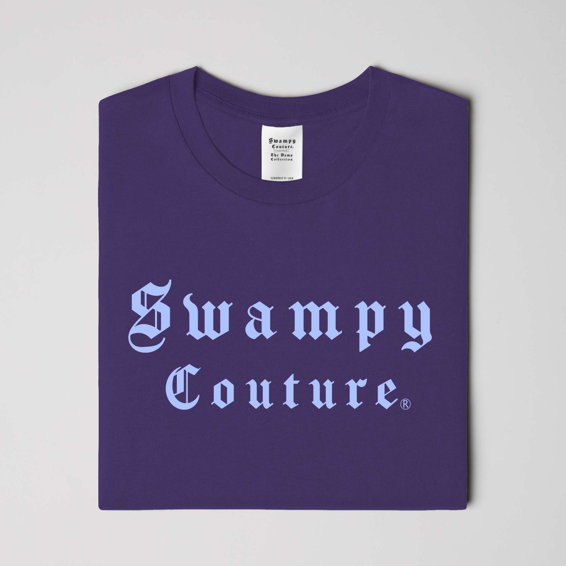 Essential Tee - Purple - Swampy Couture - tshirt