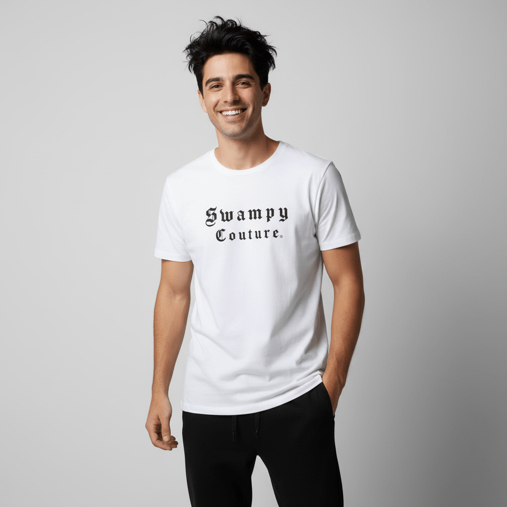 Essential Tee - White - Swampy Couture - tshirts