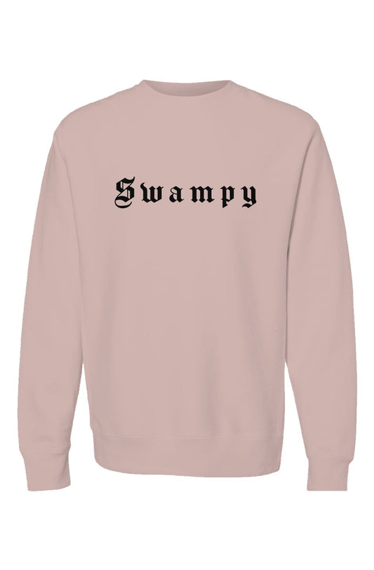 Heavyweight Crewneck - Dusty Pink - Swampy Couture - sweatshirt