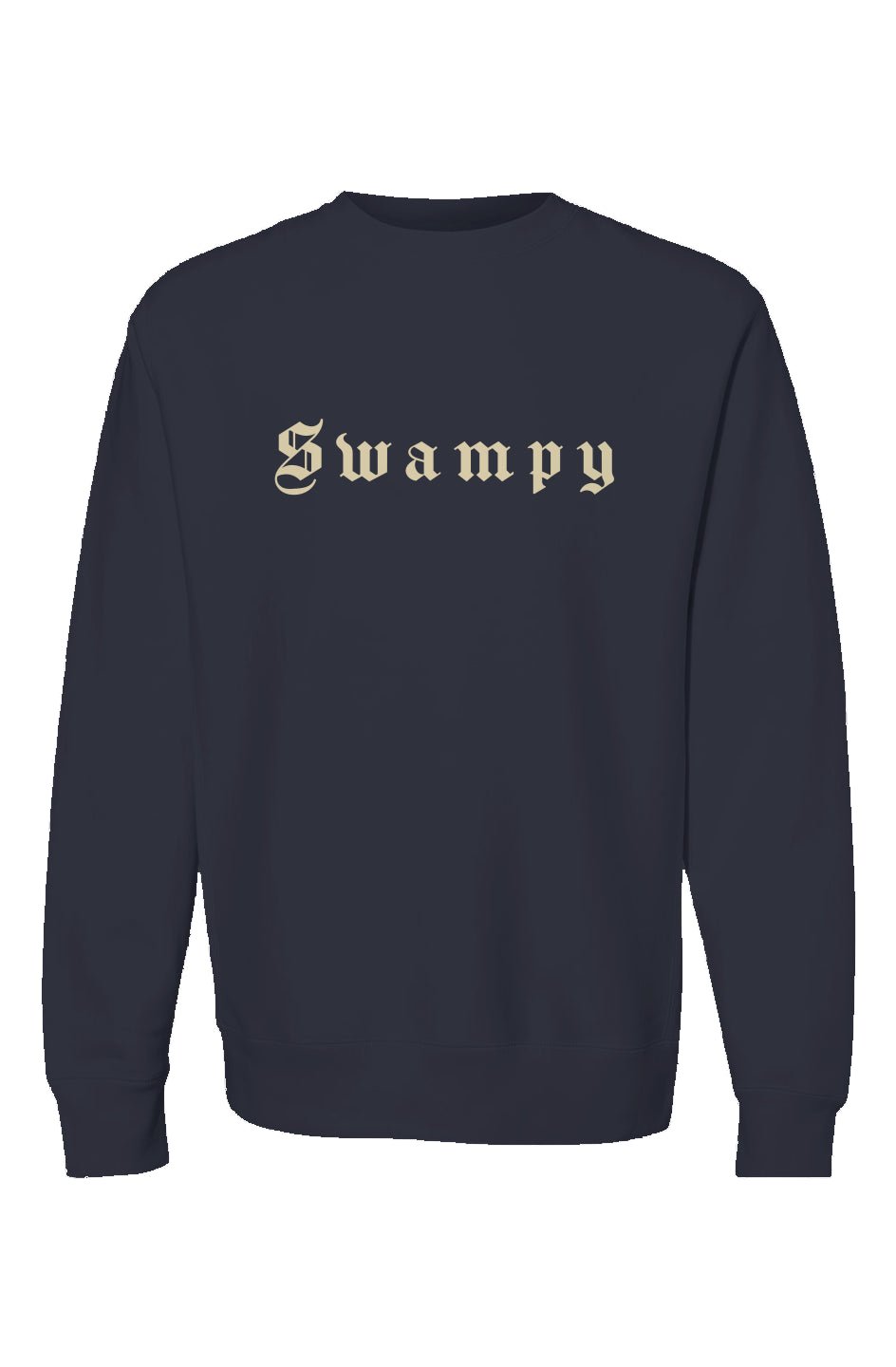 Heavyweight Crewneck - Navy - Swampy Couture - sweatshirt
