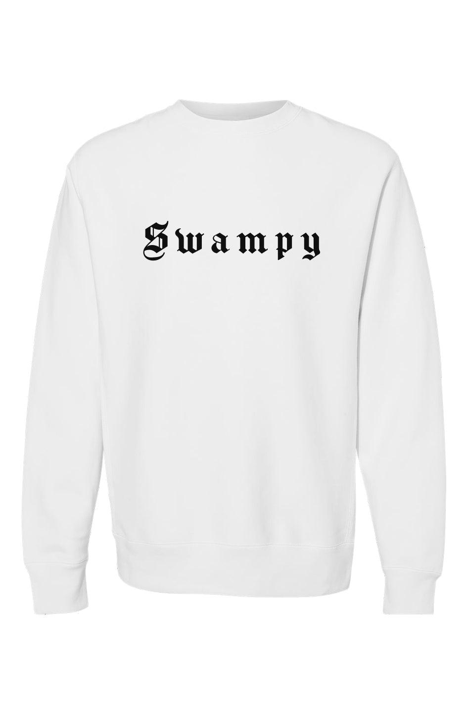 Heavyweight Crewneck - White - Swampy Couture - sweatshirt