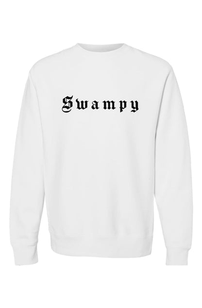 Heavyweight Crewneck - White - Swampy Couture - sweatshirt