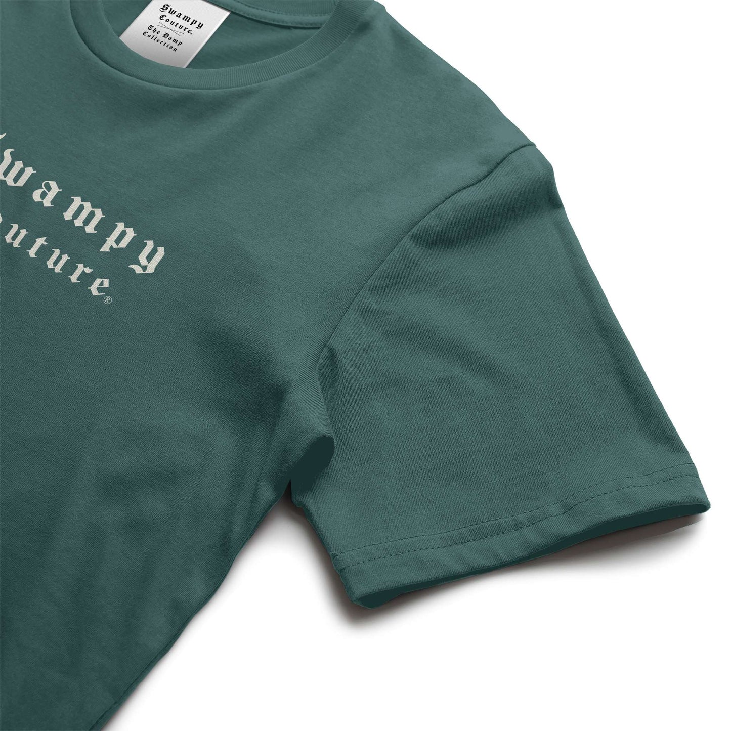 Premium Pigment Dye Tee - Alpine Green - Swampy Couture - tshirt
