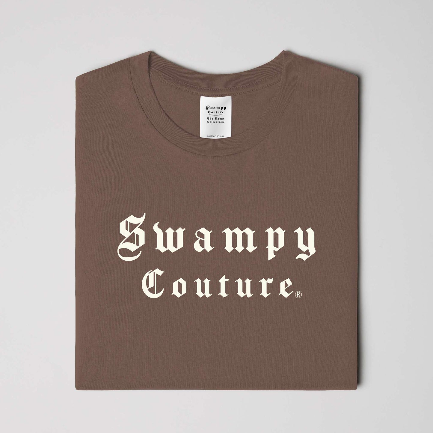 Premium Pigment Dye Tee - Clay - Swampy Couture - tshirt