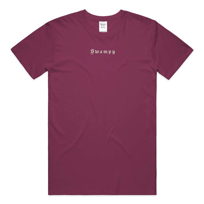 Premium Tee - Maroon - Swampy Couture - tshirt