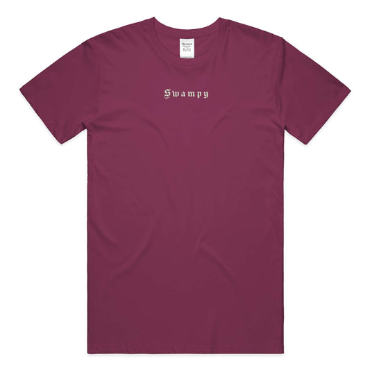 Premium Tee - Maroon - Swampy Couture - tshirt