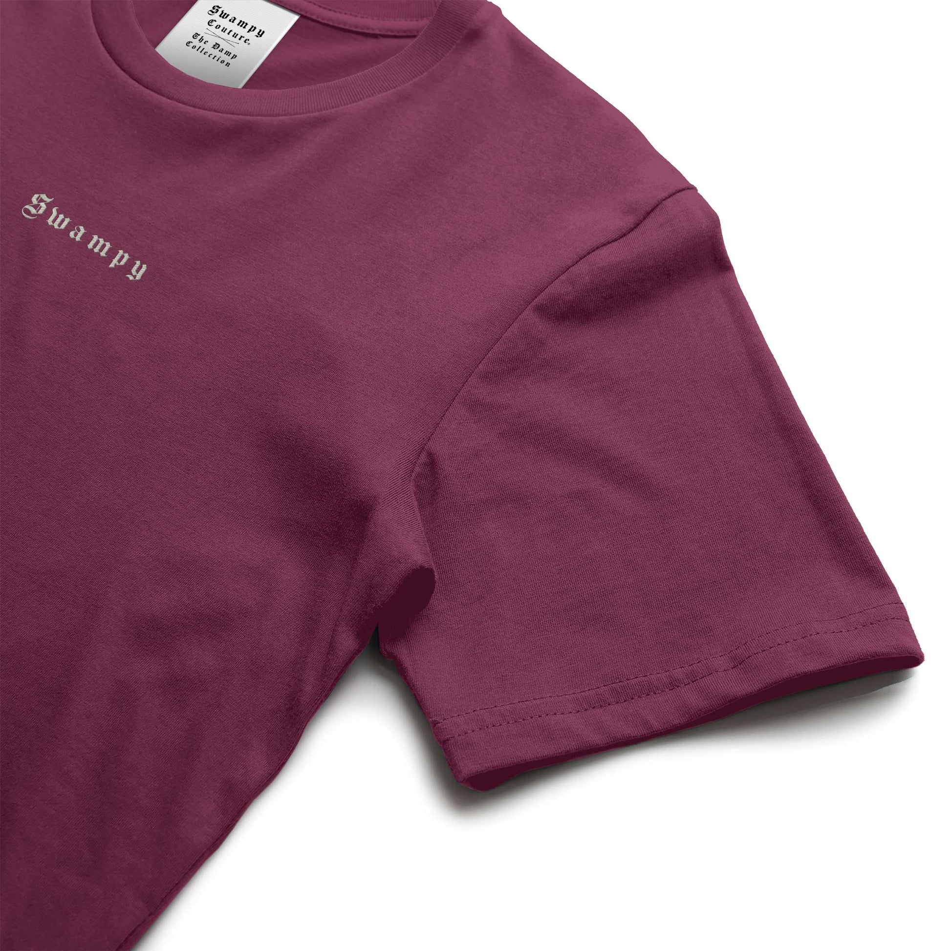 Premium Tee - Maroon - Swampy Couture - tshirt