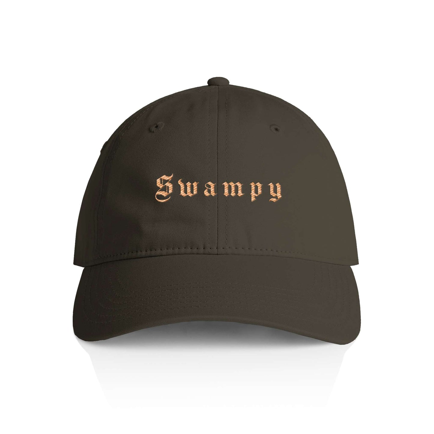 The Dad Hat - Dark Olive Green - Swampy Couture - hat