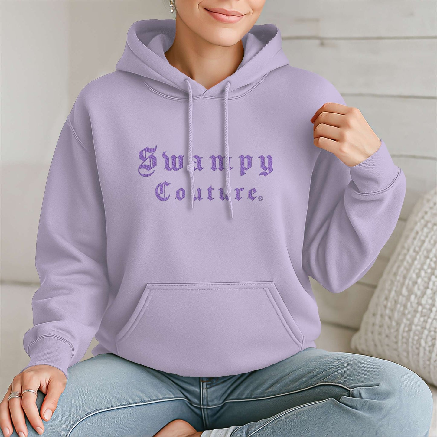 The Elevated Hoodie - Lavender - Swampy Couture - hoodies