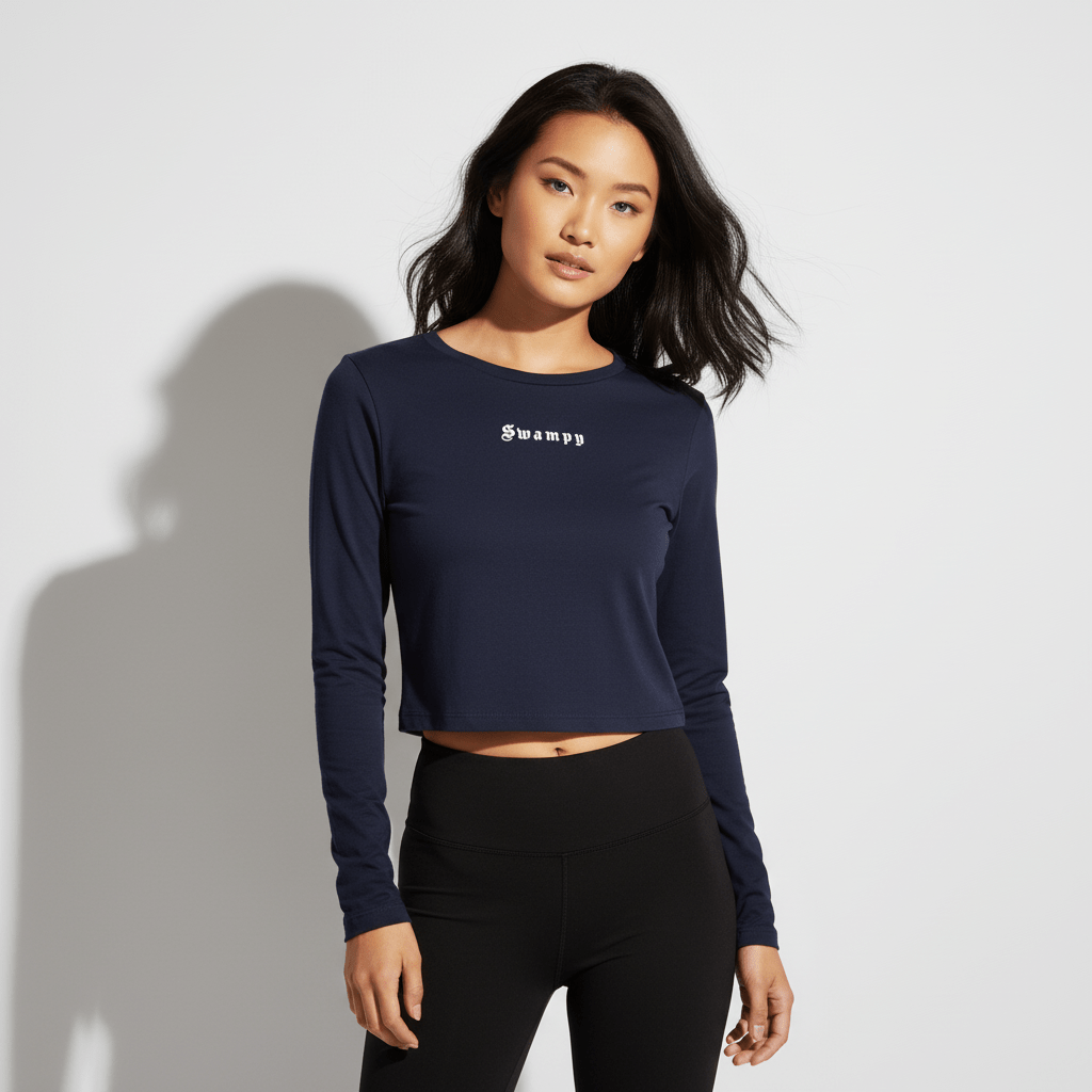 The Studio Crop - Swampy Couture - long sleeve