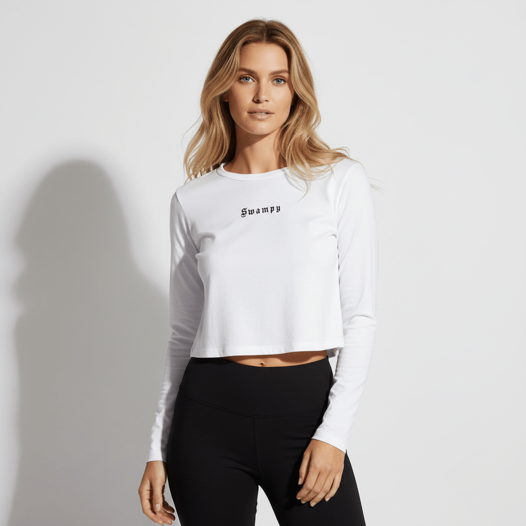 The Studio Crop - Swampy Couture - long sleeve