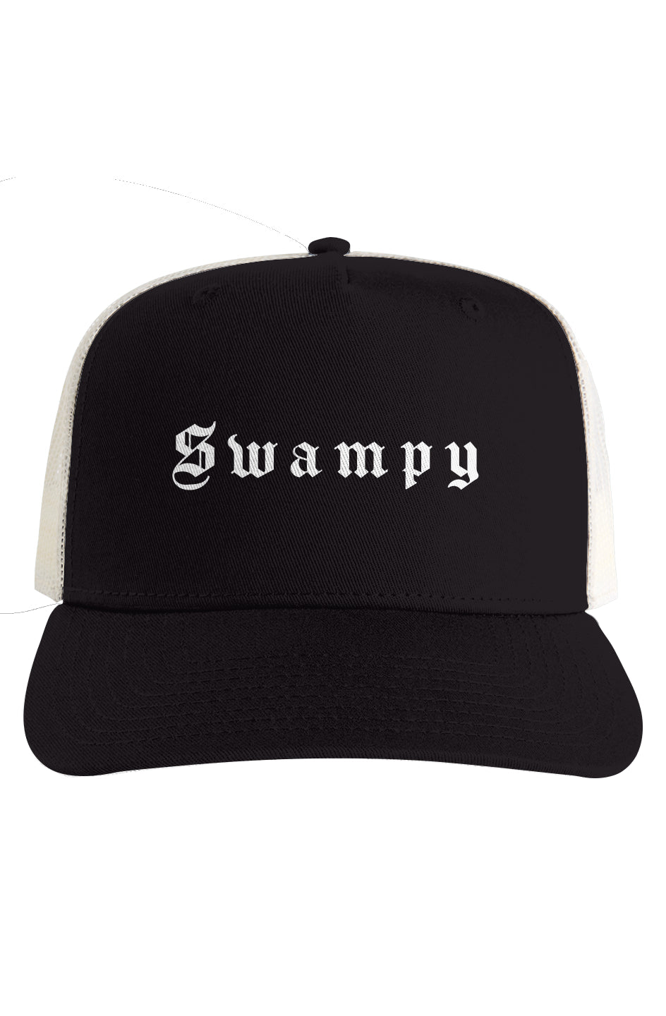 Trucker Hat - Black - Swampy Couture - hat