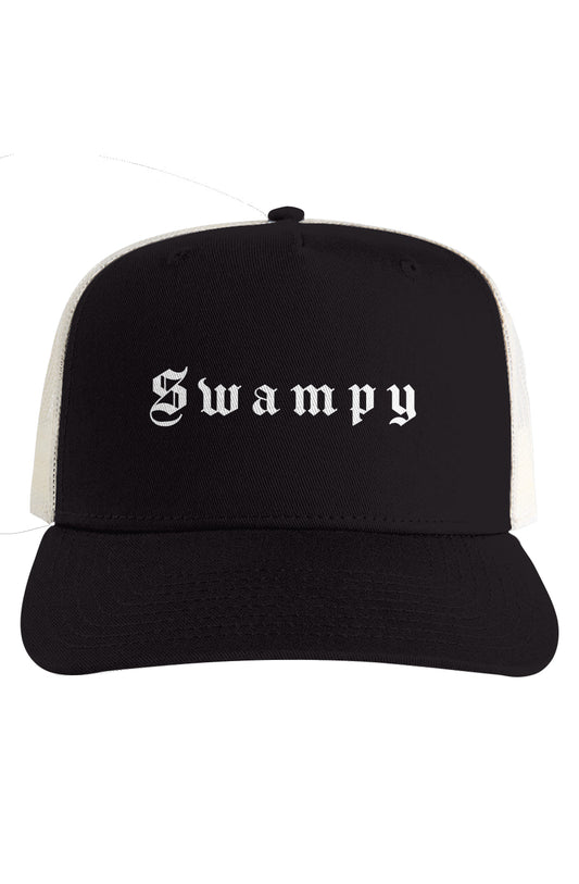 Trucker Hat - Black - Swampy Couture - hat