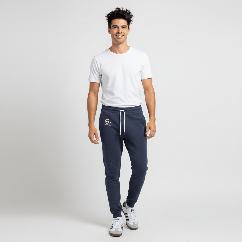 Unisex Premium Joggers - Navy - Swampy Couture - pants