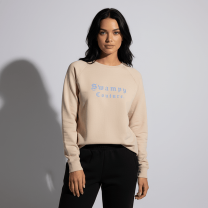 Women's Lightweight Premium Wash Sweatshirt - Blush - Swampy Couture - sweatshirt